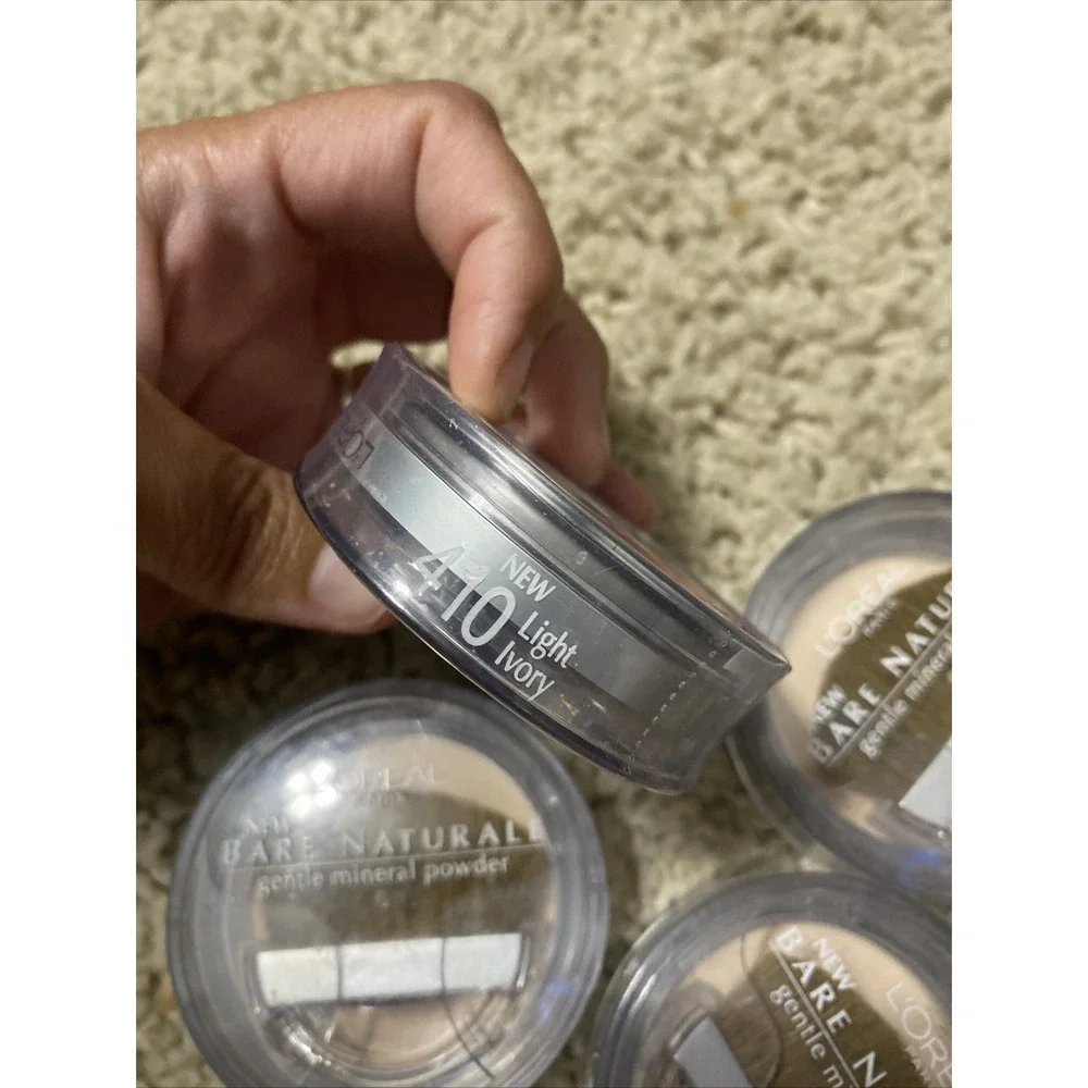 Loreal Paris Bare Naturale Gentle Mineral Powder ~410 Light Ivory Lot Of 8